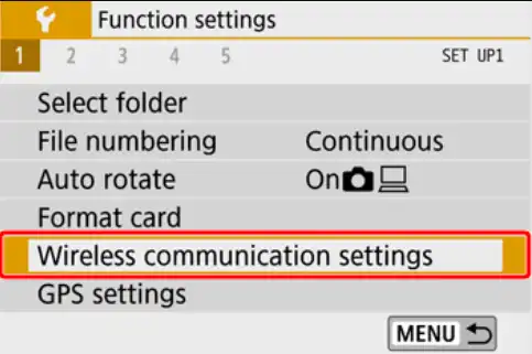 Remote Shooting and File Transfer